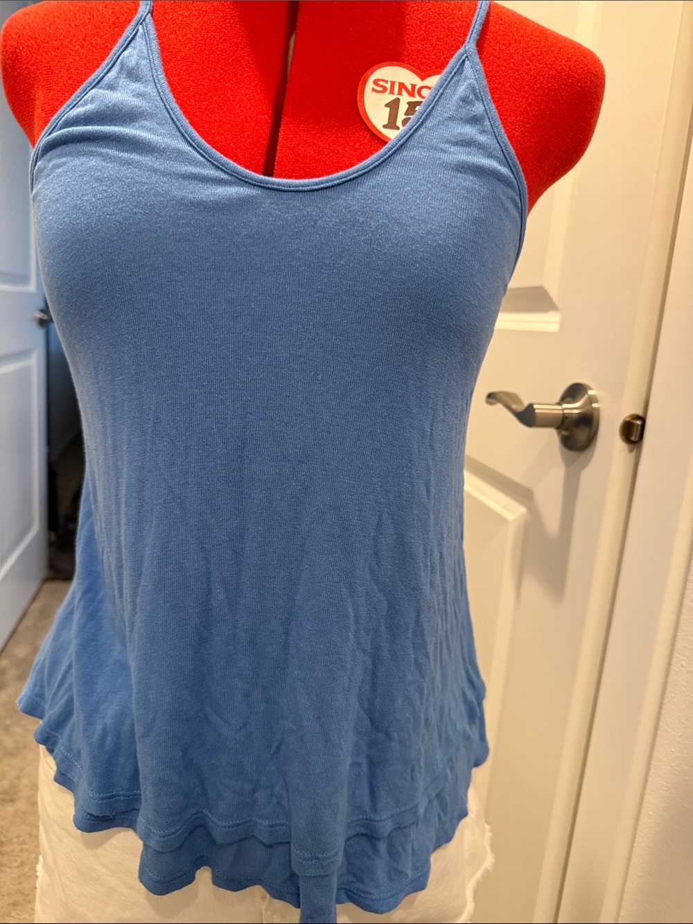 Lush Blue Spaghetti Strap Camisole